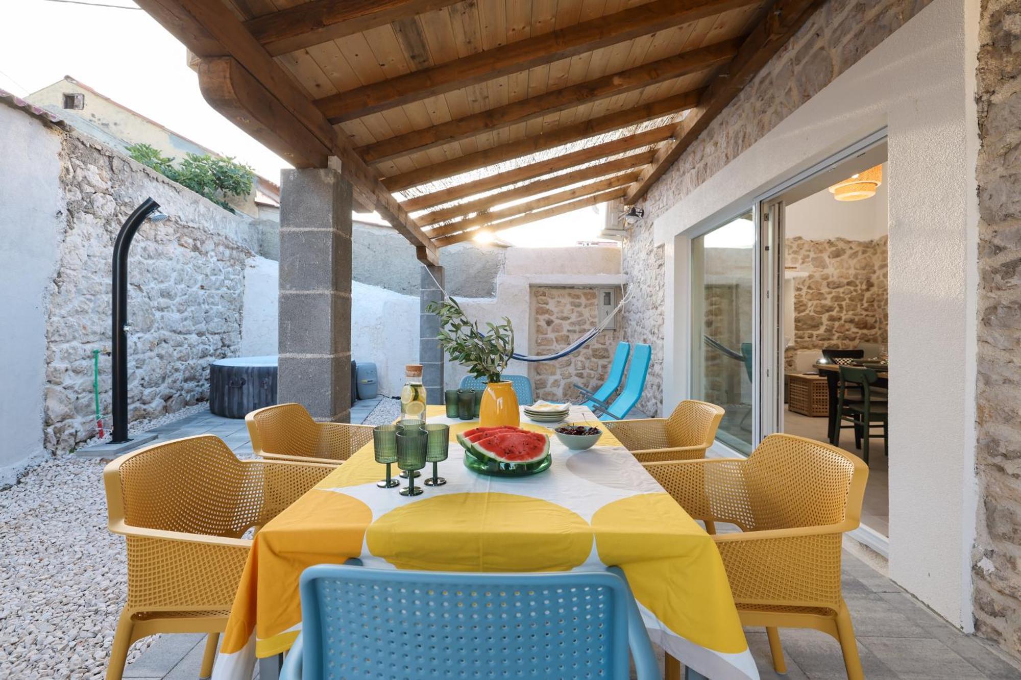 Вилла Stone House Lole Ражанац Экстерьер фото